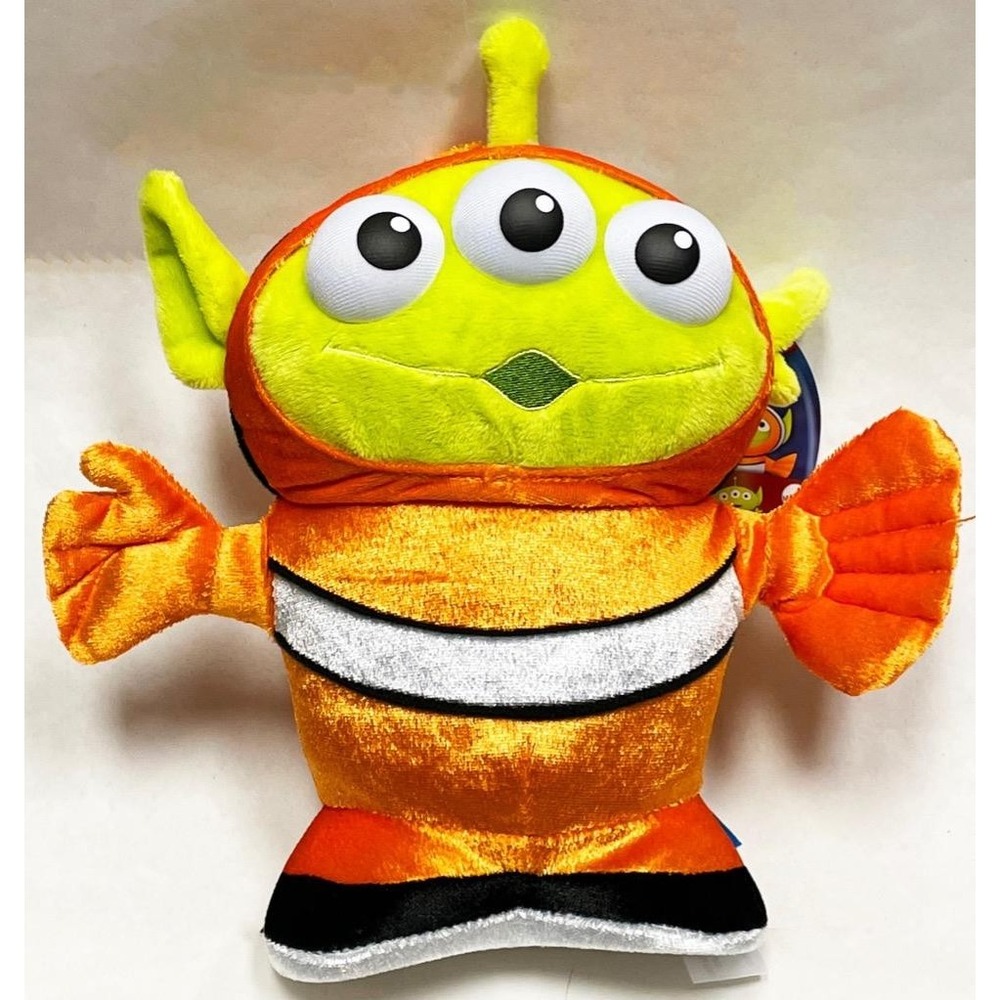 New Disney Pixar Remix Toy Story Alien Finding Nemo 9" Stuffed Plush Toy
